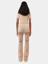 Rabanne Crochet Flare Trousers