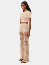 Rabanne Crochet Flare Trousers