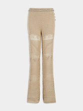 Rabanne Crochet Flare Trousers