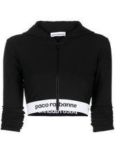 Rabanne Cropped Hoodie