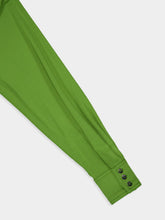 Rabanne Draped Crepe Wrap Shirt
