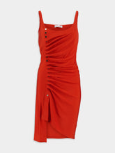 Rabanne Draped Satin Dress