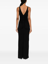 Rabanne Embellished V-Neck Long Gown