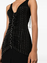 Rabanne Embellished V-Neck Long Gown