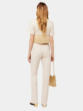 Rabanne Fringed-Trimmed Cropped T-Shirt