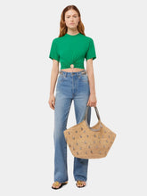 Rabanne Gathered Short-Sleeve T-Shirt