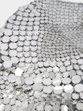 Rabanne Halterneck Chainmail Maxi Dress