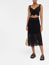 Rabanne Lace midi skirt