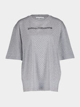 Rabanne Logo-Print Rhinestone T-Shirt