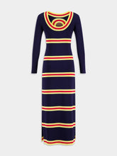 Rabanne Long Dress with Geometrical Details