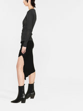 Rabanne Long sleeve draped top