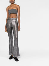 Rabanne Metallic Flared Trousers