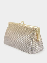 Rabanne Ombré Metallic Clutch Bag