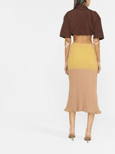 Rabanne Ribbed Midi Skirt