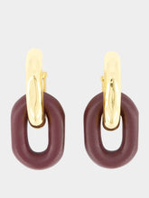Rabanne Sepia XL Link Double Earrings