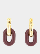 Rabanne Sepia XL Link Double Earrings