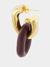 Rabanne Sepia XL Link Double Earrings