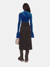 Rabanne Studded-Belt Midi Skirt