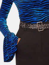 Rabanne Studded-Belt Midi Skirt