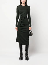 RabanneWrap Asymmetric Midi Skirt at Fashion Clinic