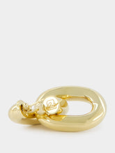 RabanneXL Link Double Hoops Earrings at Fashion Clinic | PDP - Fashion Clinic