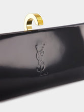 Saint Laurent Brushed Leather Daria Minaudière Clutch