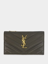 Saint Laurent Cassandre Matelassé Cardholder