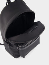 Saint Laurent City Leather-Trimmed Backpack