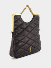 Saint Laurent Clutch Quilted Leather Bag