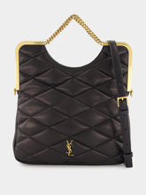 Saint Laurent Clutch Quilted Leather Bag