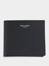 Saint Laurent East/West Leather Embossed Wallet