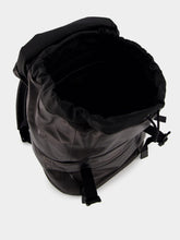 Saint Laurent Embossed Logo Leather Backpack