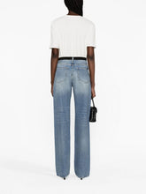 Saint Laurent Logo-Embroidered Cotton T-Shirt