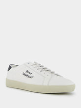 Saint Laurent Logo-Embroidered Low-Top Sneakers