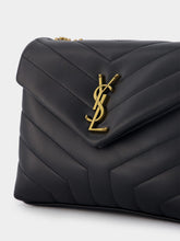 Saint Laurent Loulou Black Small Shoulder Bag