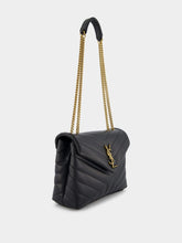 Saint Laurent Loulou Black Small Shoulder Bag