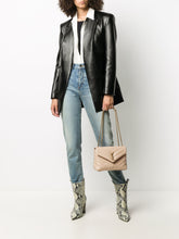 Saint Laurent Loulou Beige Small Shoulder Bag