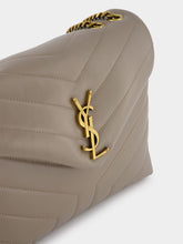 Saint Laurent Loulou Brown Small Shoulder Bag