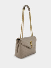 Saint Laurent Loulou Brown Small Shoulder Bag