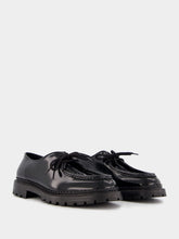 Saint Laurent Malo Laced Leather Derbies