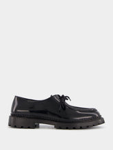 Saint Laurent Malo Laced Leather Derbies