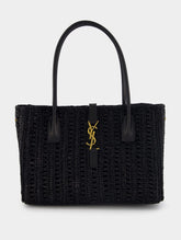 Saint Laurent Panier Raffia Tote Bag