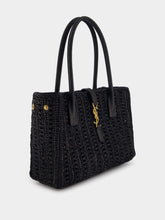 Saint Laurent Panier Raffia Tote Bag