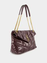 Saint Laurent Puffer Crinkled Medium Leather