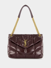 Saint Laurent Puffer Crinkled Medium Leather