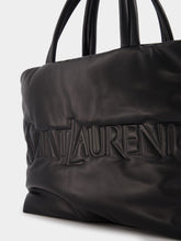 Saint Laurent Puffer Tote In Nappa Lambskin