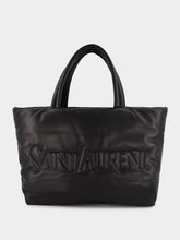 Saint Laurent Puffer Tote In Nappa Lambskin