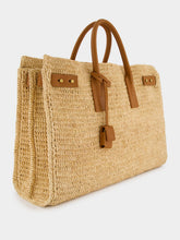 Saint Laurent Raffia Leather Bag