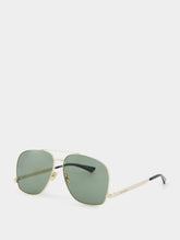 Saint Laurent Sl 653 Leon Aviator Sunglasses