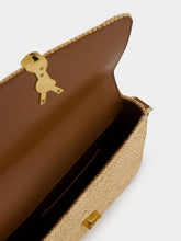 Saint Laurent Solferino Raffia Shoulder Bag